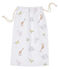 Pochon imprimé animaux rose ROSE