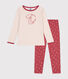 Pyjama garçon manches longues en coton