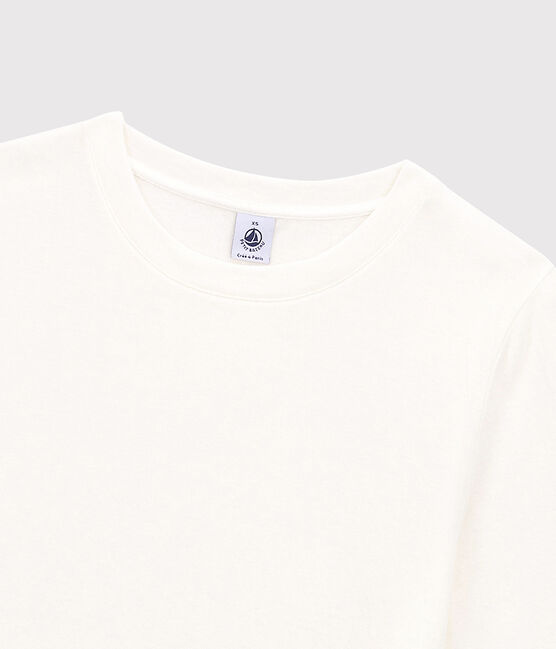 Tee-shirt LE BOXY tubique Femme blanc MARSHMALLOW