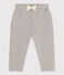 Pantalon en molleton bébé gris CHATON CHINE