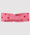 Bandeau cheveux bébé fille rose CHEEK/rouge TERKUIT