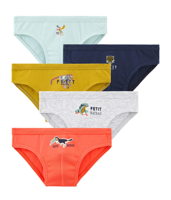 Lot de 5 slips petit garçon variante 1