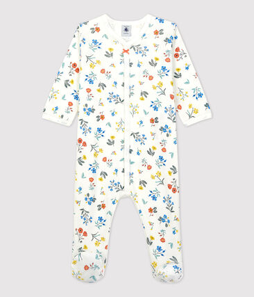 Dors-bien bébé imprimé fleuri en coton