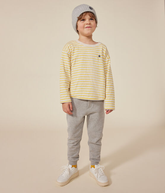 Tee-shirt manches longues en tubique enfant garçon MONTELIMAR/ DAISY