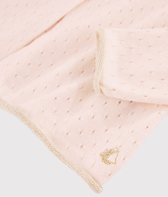Cardigan enfant fille rose FLEUR