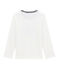 tee-shirt manches longues petit garçon blanc MARSHMALLOW