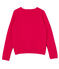 Cardigan fille en tubique matelass&eacute; rose Flashy