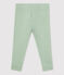Legging en maille ajourée bébé vert HERBIER