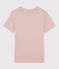 T-shirt col rond iconique en coton Femme rose GLOVE