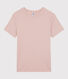 T-shirt col rond iconique en coton Femme