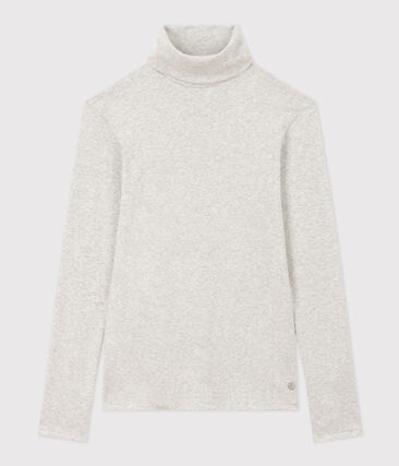 Tee-shirt col roulé L'ICONIQUE en coton Femme