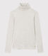 Tee-shirt col roulé L'ICONIQUE en coton Femme
