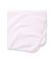 Drap bébé rayé milleraies rose VIENNE/blanc ECUME