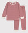 Pyjama à rayures petit garçon en tubique STOP/ MONTELIMAR
