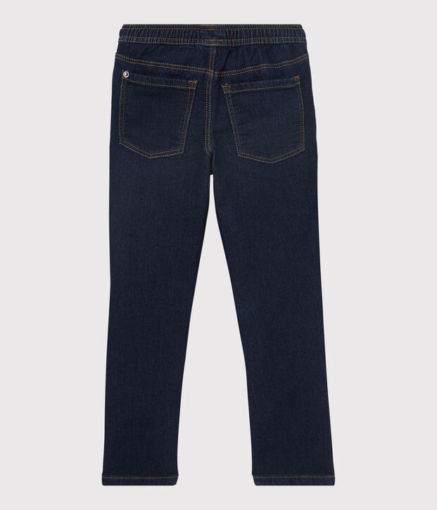 Pantalon regular en denim enfant gar&ccedil;on bleu