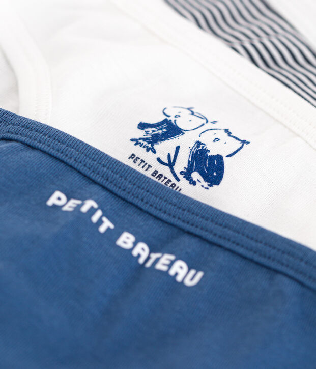 Lot de 3 culottes en coton enfant multicouleur