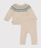 Ensemble 2 pièces en tricot bébé blanc AVALANCHE/ MULTICO