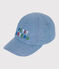 Casquette bébé en denim clair petit bateau bleu DENIM CLAIR