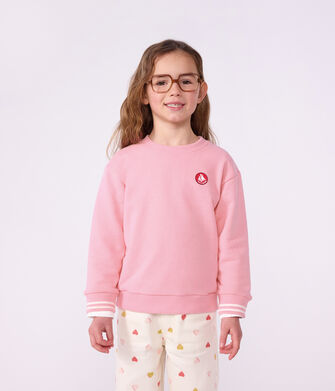 Sweatshirt enfant en coton uni