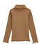 tee-shirtmanches longues col roulés marron BRINDILLE