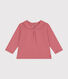 Blouse avec col en coton bébé