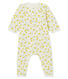 Combinaison longue bébé en laine et coton