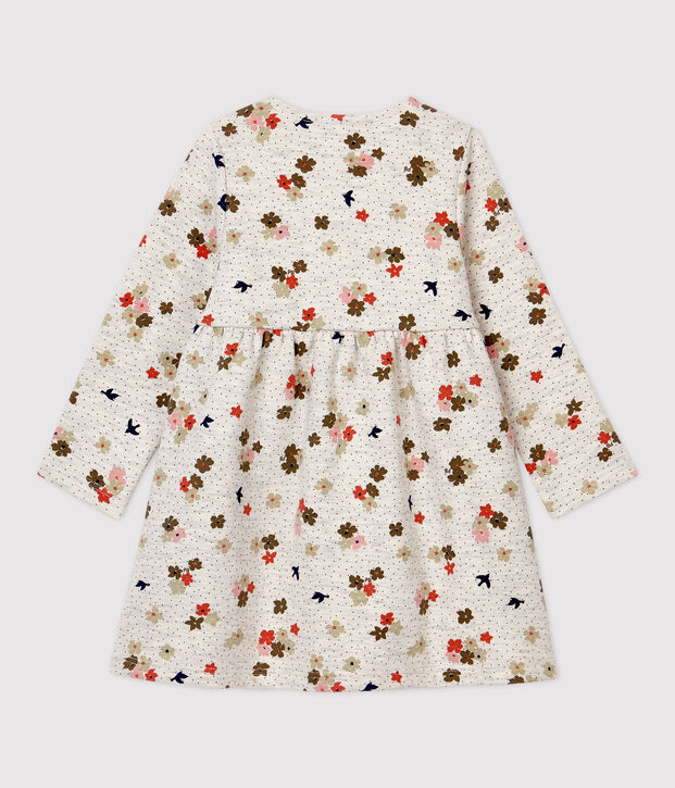 Robe matelass&eacute;e b&eacute;b&eacute; beige/multicouleur