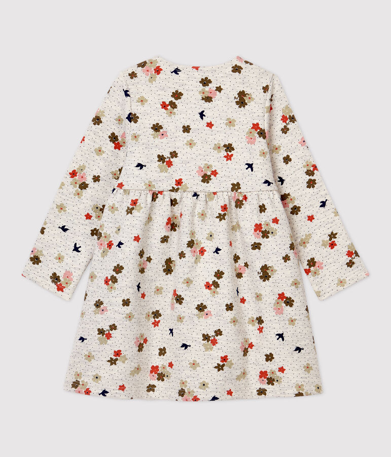 Robe matelass&eacute;e b&eacute;b&eacute; beige/multicouleur