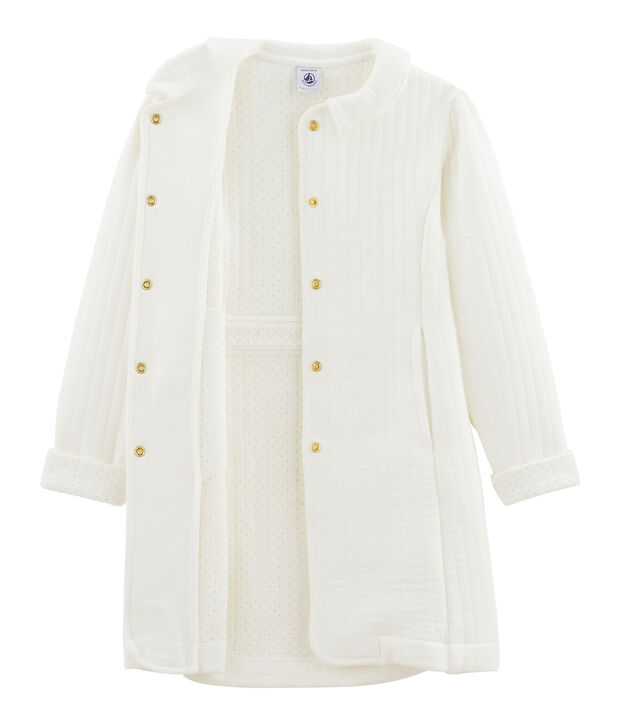 Manteau enfant fille blanc