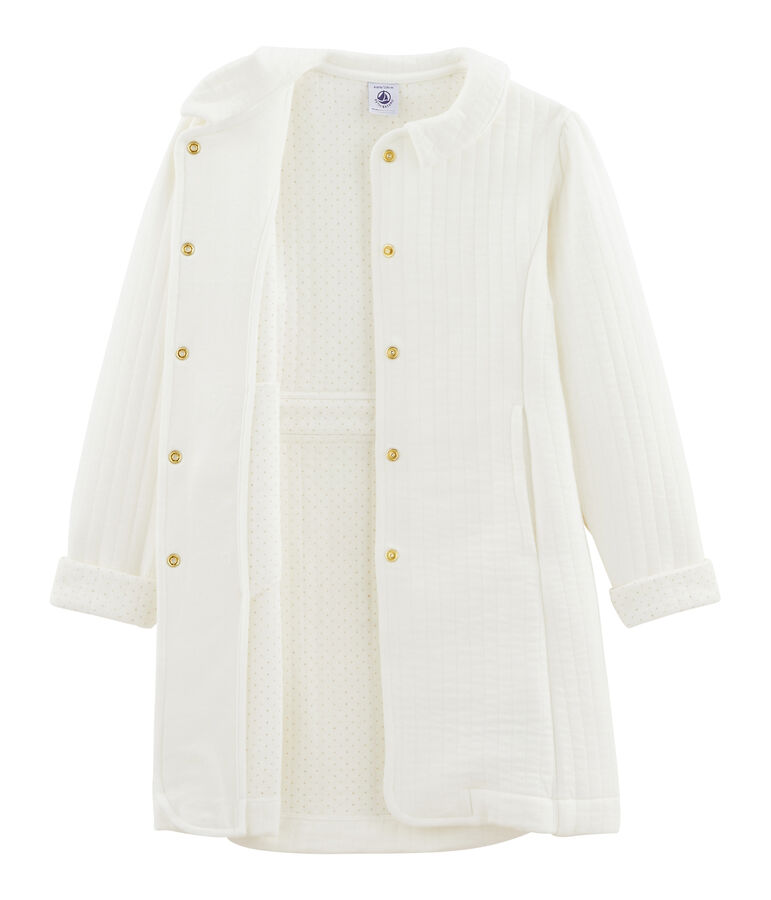 Manteau enfant fille blanc MARSHMALLOW