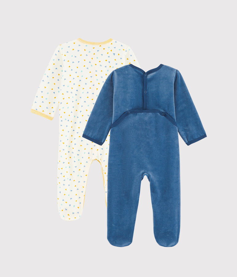 Duo de dors bien b&eacute;b&eacute; en velours multicouleur