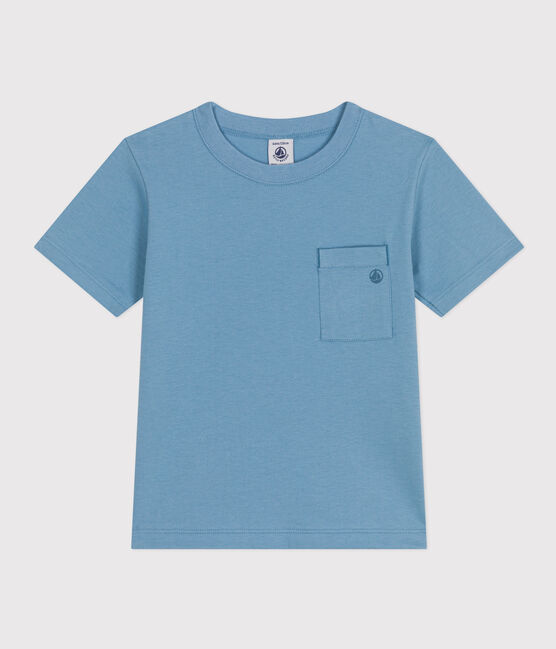 Tee-shirt manches courtes enfant garçon bleu AZUL
