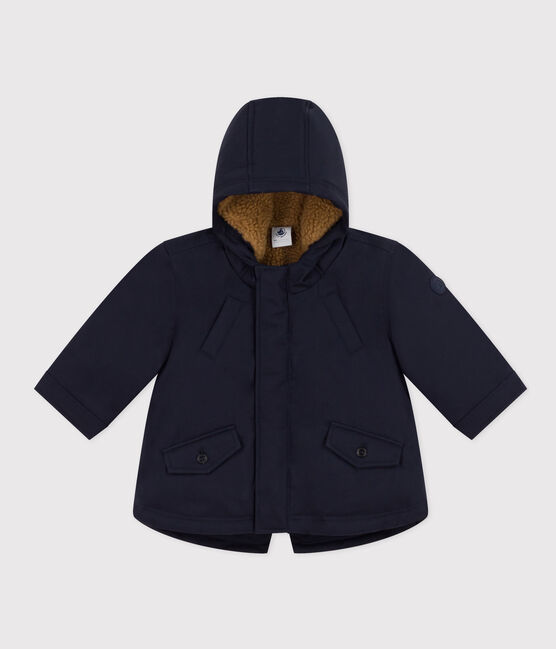 Parka doublée sherpa bébé bleu SMOKING