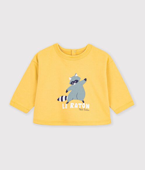 SWEATSHIRT BÉBÉ EN COTON IMPRIMÉ ANIMALIER