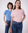 Tee-shirt Femme l'Iconique Cocotte en coton uni rose CHARME