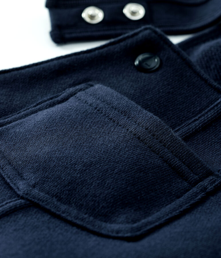 Salopette longue b&eacute;b&eacute; gar&ccedil;on bleu