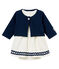 Robe body et cardigan bébé fille variante 1