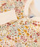 Cardigan en tubique matelassé bébé blanc AVALANCHE/ MULTICO