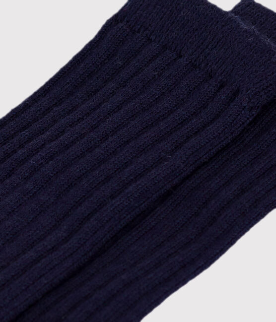 Chaussettes hautes bébé en laine et coton variante 1