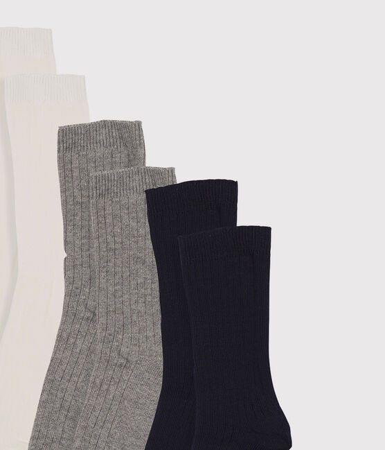 Lot de 3 paires de chaussettes enfant garçon variante 1