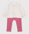 Ensemble b&eacute;b&eacute; en coton imprim&eacute; &agrave; fleur multicouleur