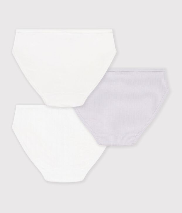 Lot de 3 culottes en coton multicouleur