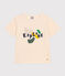 Tee-shirt imprimé en jersey léger enfant garçon blanc AVALANCHE/ MULTICO