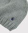 Bonnet enfant fille-garçon gris SUBWAY CHINE