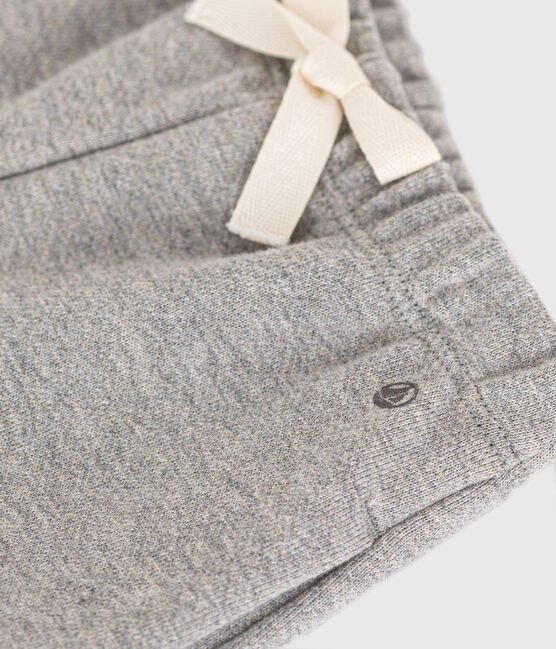 Pantalon en molleton bébé gris CHATON CHINE