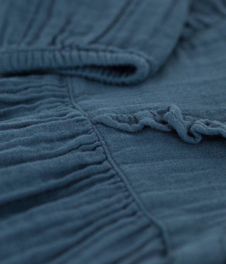 Robe manches longues b&eacute;b&eacute; en gaze de coton DUCKY