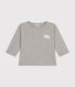 Tee-shirt manches longues en coton bébé