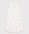 Gigoteuse b&eacute;b&eacute; en coton imprim&eacute; fleuri TOG 1,5 blanc MARSHMALLOW/blanc MULTICO