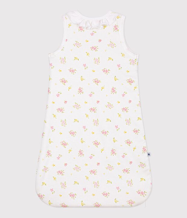 Gigoteuse b&eacute;b&eacute; en coton imprim&eacute; fleuri TOG 1,5 blanc/multicouleur