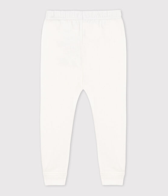 Legging bébé en coton blanc MARSHMALLOW